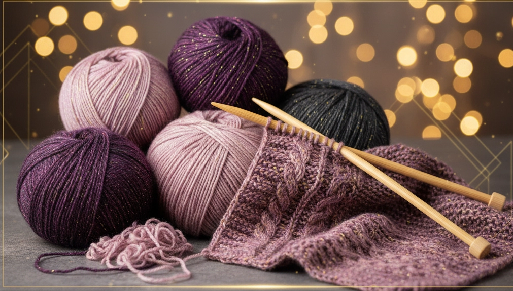 Karosadesign bollen wol met breinaalden